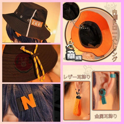 Azuiblc ゼンゼロ リン 夏色ブルースカイ 水着 コスチュームセット コスプレ衣装   おしゃれ グッズ おしゃれ アニメ cosplay - Azuiblc