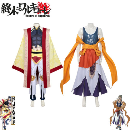 Azuiblc　終末のワルキューレ 　釈迦 　 アポロン 　コスプレ衣装　 神々の闘士　コスチューム　イベント　仮装