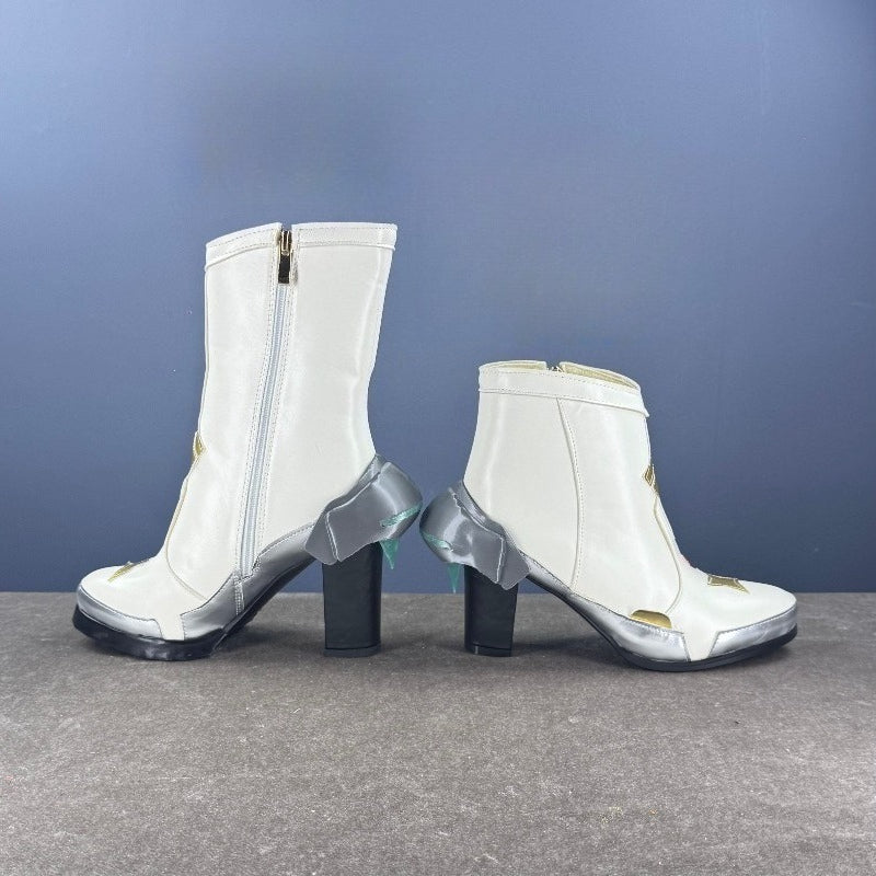 Azuiblc　鳴潮　エイメス　パンプス　シューズ　コスプレ道具　ロングブーツ　9cm　7cm　ブーツ　シューズ