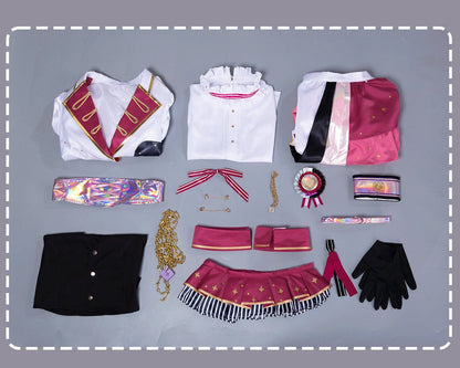 Azuiblc　プロジェクトセカイ 宵崎奏 コスプレ衣装　ワンピース　  MORE MORE JUMP よいさきかなで   25時、ナイトコードで　仮装　舞台服　演出服 - Azuiblc