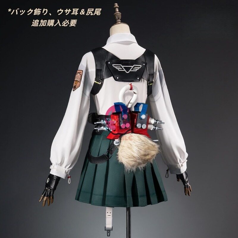 Azuiblcゼンゼロ アリス・タイムフィールド コスプレ衣装 ウサギ 剣士