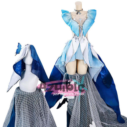 Azuiblc　鳴潮　ショアキーパー 　ワンピース　黒海岸　コスプレ衣装　Shorekeeper　礼服　イベント　Azf17 - Azuiblc