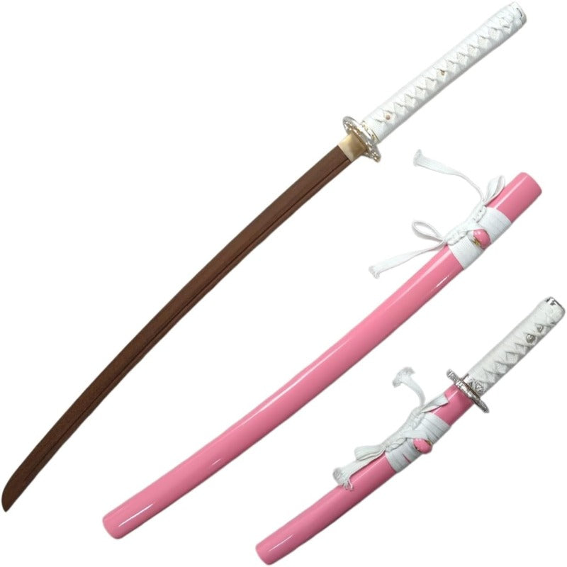 Azuiblc】木製刀 菖蒲 ショウブ 刀 2本セット コスプレ道具 太刀 脇差 Azuiblc】木製刀 菖蒲 ショウブ 刀 2本セット コスプレ道具 太刀 脇差