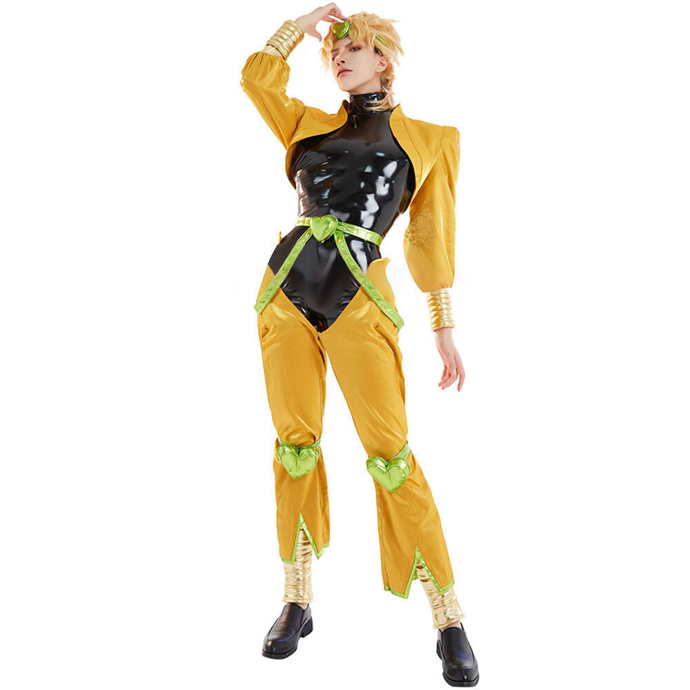 Azuiblc ジョジョの奇妙な冒険　ジャイロ・ツェペリ　 ディオ　パンナコッタ　ジョルノ　シーザー　コスプレ衣装　コスチューム　イベントAzd12 - Azuiblc
