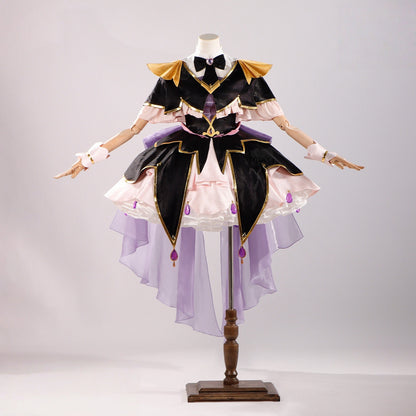 Azuiblc　名探偵プリキュア 森亜るるか 　キュアアルカナ・シャドウ 　コスチューム　コスプレ衣装　ワンピース