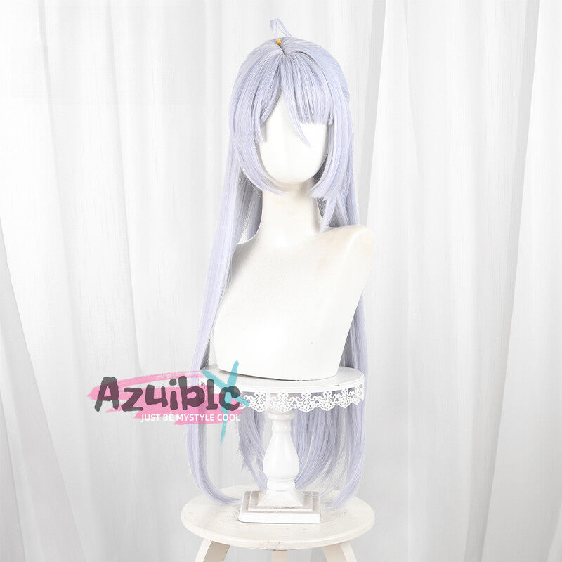 Azuiblc　ゼンレスゾーンゼロ イーシェン ウィッグ　80cm　儀玄　カツラ　コスプレAzｗ01 - Azuiblc