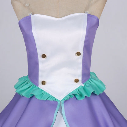 Azuiblc　名探偵プリキュア！明智 あんな  森亜 るるか　小林 みくる　コスプレ衣装　ドレス　舞台服　コスチューム