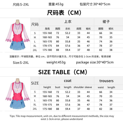 Azuiblc　名探偵プリキュア　明智 あんな　日常服　コスプレ衣装　ドレス　コスチューム