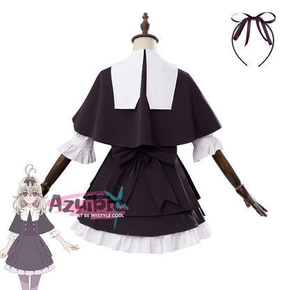 Azuiblc　名探偵プリキュア！ たんプリ  森亜 るるか 　コスプレ　キュアアルカナ・シャドウ コスプレ衣装　ワンピース　日常服