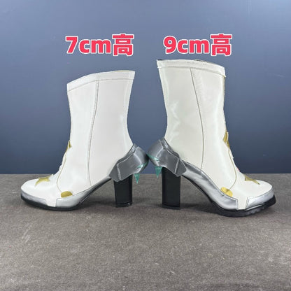 Azuiblc　鳴潮　エイメス　パンプス　シューズ　コスプレ道具　ロングブーツ　9cm　7cm　ブーツ　シューズ