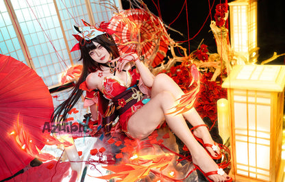 Azuiblc　崩壊スターレイル　花火 サンダル　コスプレ道具　下駄　イベントハロウィン