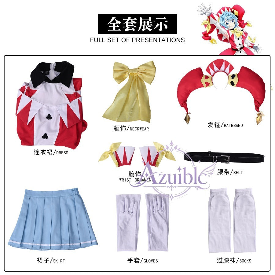 Azuiblc　追放された転生重騎士 ルーチェ・ルービス Luce Rubis コスプレ衣装｜アニメ コスチューム