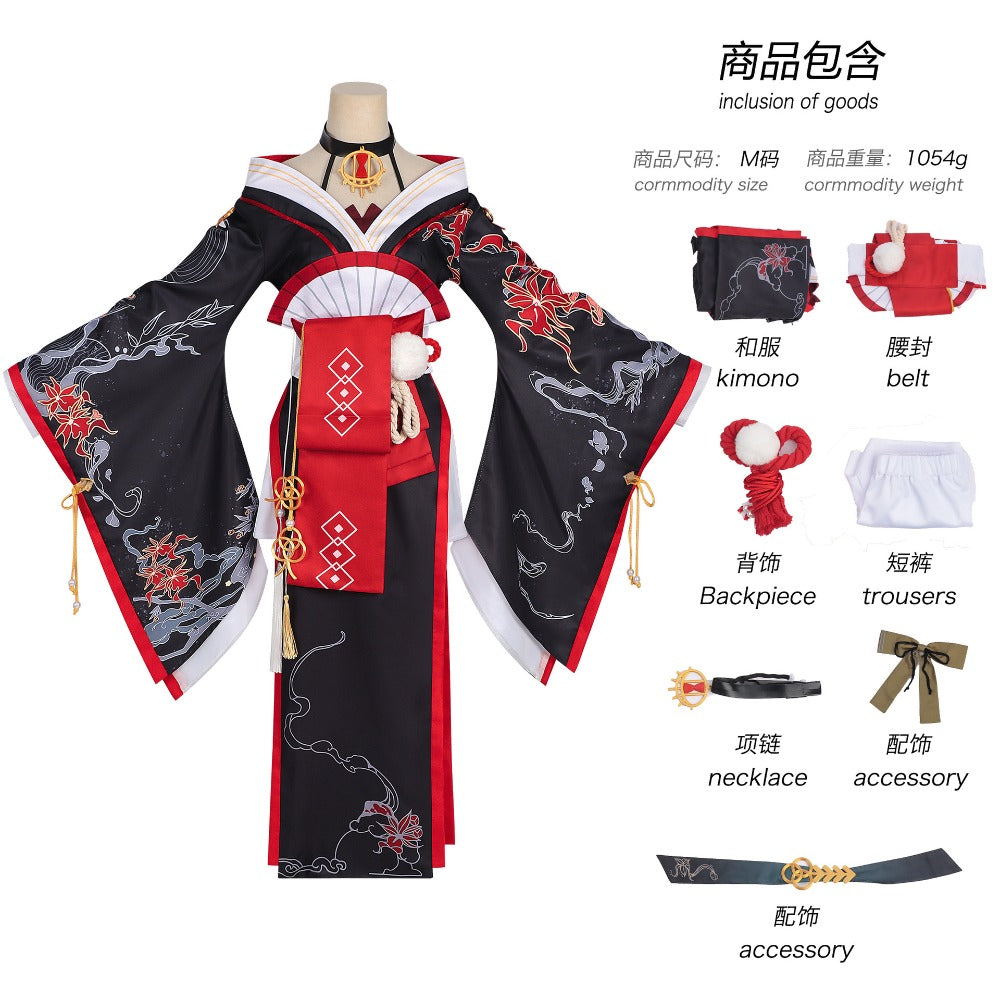 Azuiblc　NTE 潯 ほとり コスプレ衣装　イベント　Neverness to Everness　仮装　プリント　ハロウィン　舞台服
