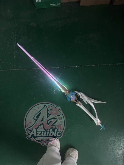 【Azuiblc】鳴潮 エイメス 片手剣「とこしえの明星」110cm/130cm モチーフ武器 コスプレ道具 PLA製 レプリカ 武器モデル イベント・撮影用 Wuthering Waves