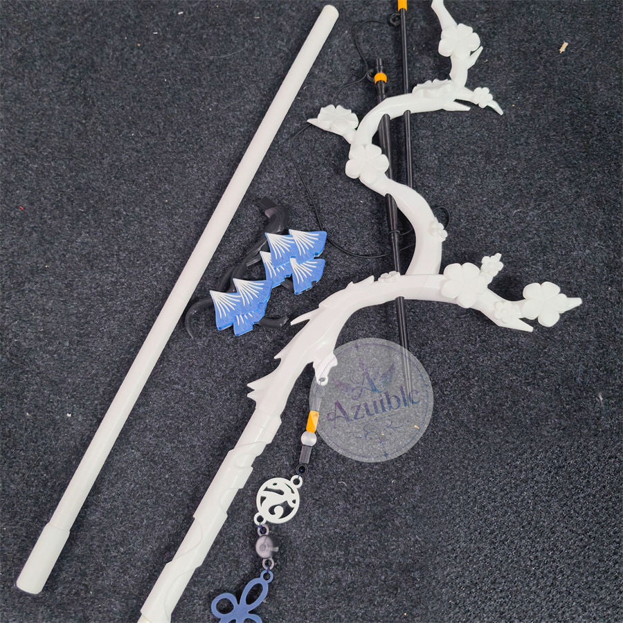 Azuiblc アークナイツ アンジェリーナ 音律聯覚Ver. コスプレ杖・武器道具 全長約190cm PLA＋PVC製 分割組立式