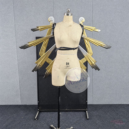 Azuiblc アークナイツ×P3R 結城理 コスプレ武器・翼・天使の輪｜PLA製