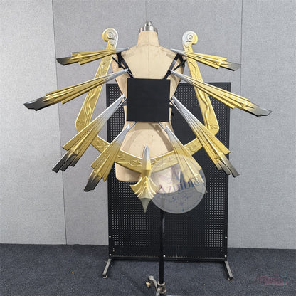 Azuiblc アークナイツ×P3R 結城理 コスプレ武器・翼・天使の輪｜PLA製