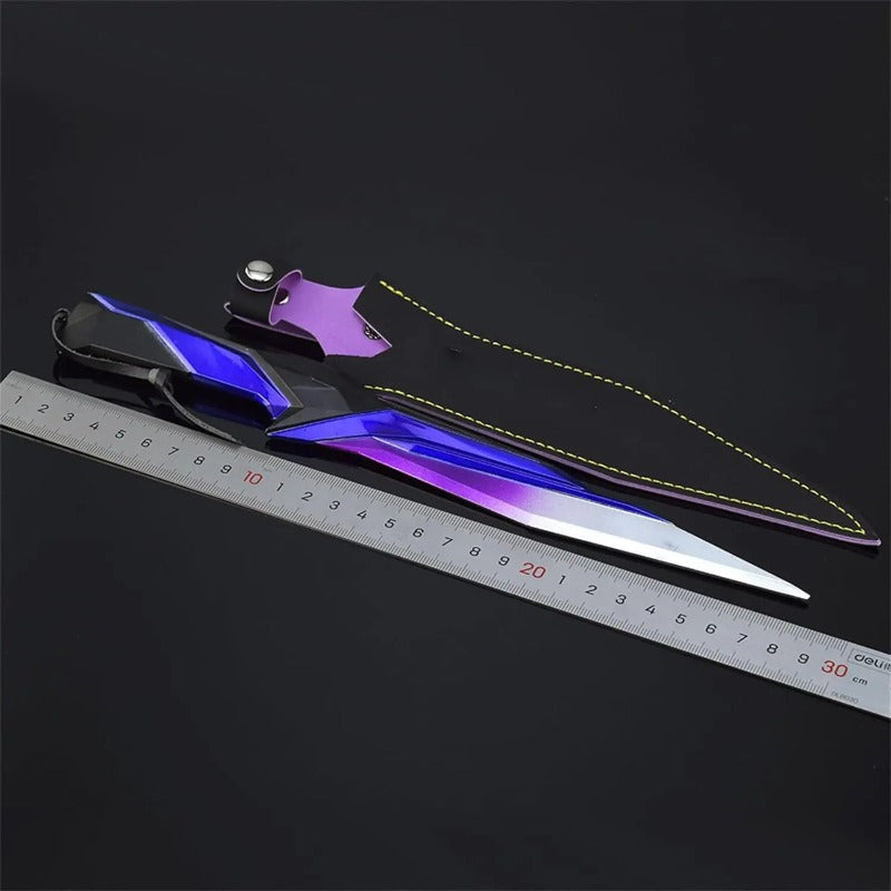 Azuiblc　VALORANT　プライム2.0 カラムビット　ミニチュア  16cm レプリカコレクション合金 インテリア装備品 ユニーク - Azuiblc