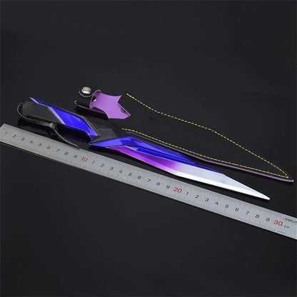Azuiblc　VALORANT　プライム2.0 カラムビット　ミニチュア  16cm レプリカコレクション合金 インテリア装備品 ユニーク - Azuiblc