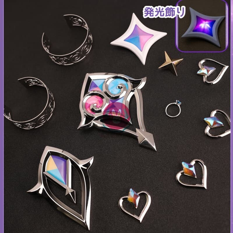 AZUIBLC 崩壊：スターレイル キュレネ コスプレ コスプレ衣装 コスプレ コスチュームセット - Azuiblc