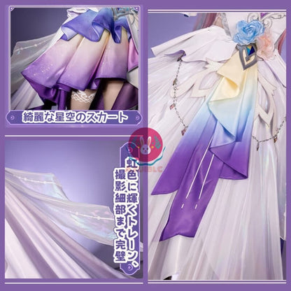 AZUIBLC 崩壊：スターレイル キュレネ コスプレ コスプレ衣装 コスプレ コスチュームセット - Azuiblc