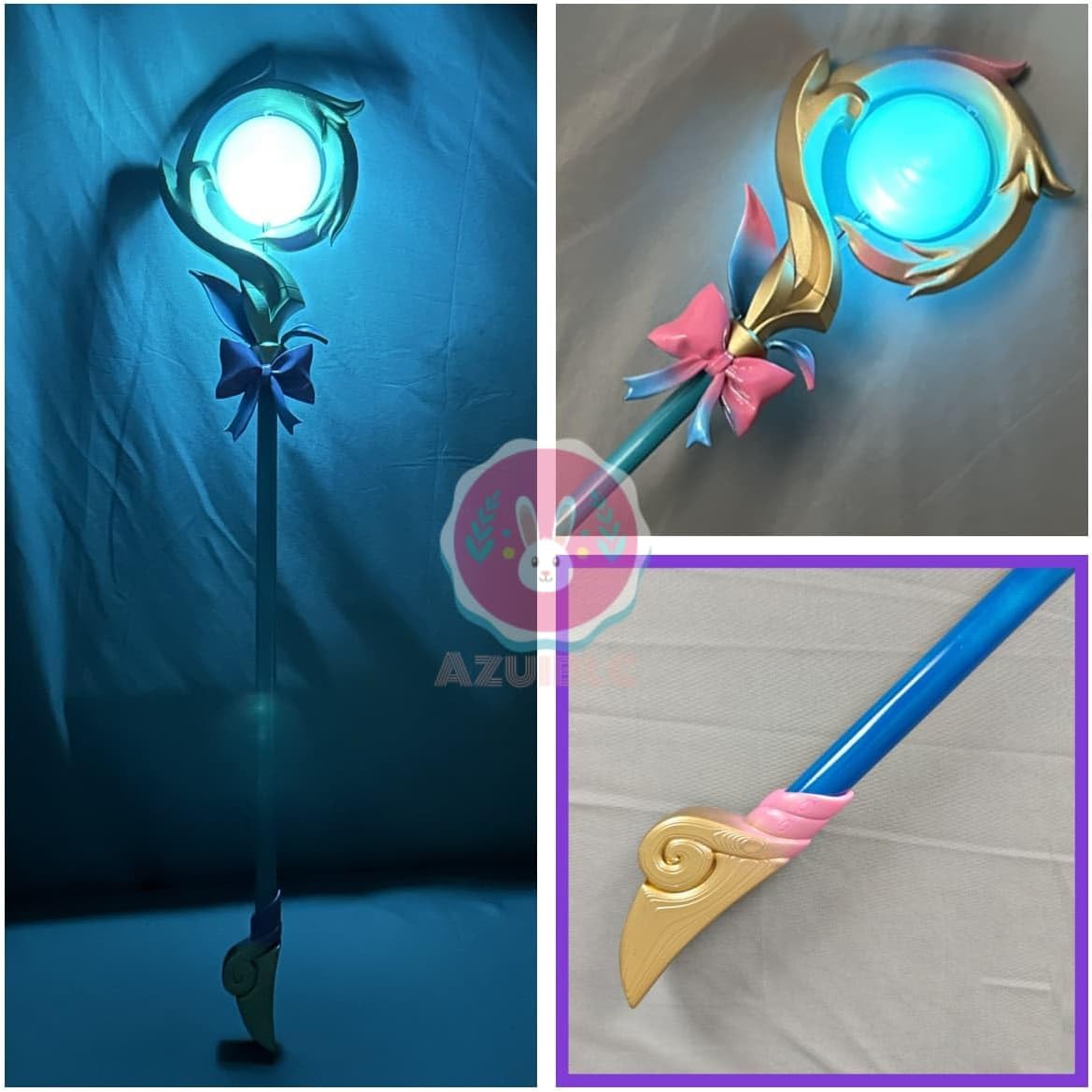 Azuiblc】スターレイル ヒアンシー 杖 武器 立体 3Dプリント 100cm PLA