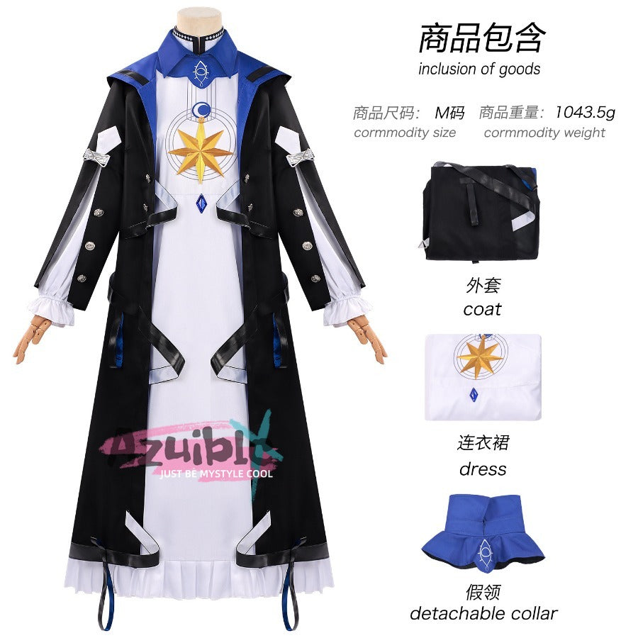 【Azuiblc】ネバエバ 莳（シー）NPC コスプレ衣装 NTE BOSS コスチューム 高品質衣装 イベント・撮影対応