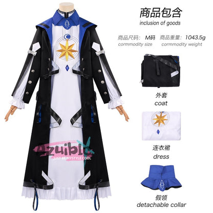 【Azuiblc】ネバエバ 莳（シー）NPC コスプレ衣装 NTE BOSS コスチューム 高品質衣装 イベント・撮影対応