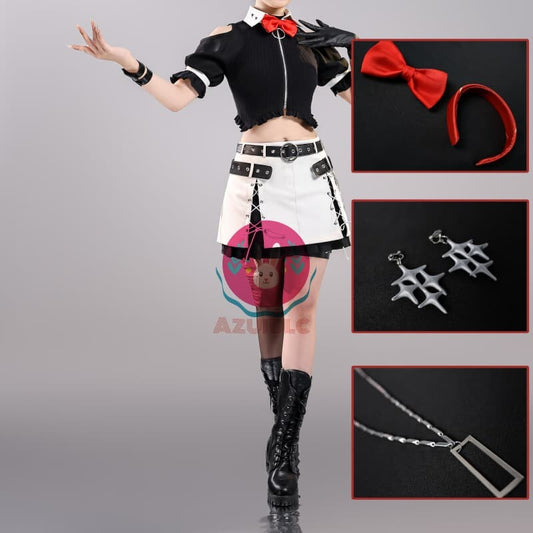 Azuiblc ゼンゼロフェス 2025 アストラ・ヤオ コスプレ 衣装 ゼンゼロ FES ロック風 ファンク風 ゼンレスゾーンゼロ cosplay - Azuiblc