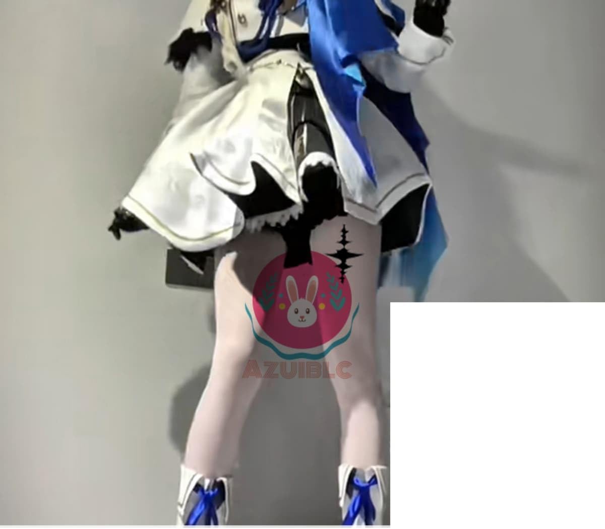 Azuiblc　原神　シグウィン パンティストッキング タイツ ストッキング 白 コスプレ小物 コスプレ グッズ 道具 小物 厚手 JK ロリータ 夏 アニメ 女の子 - Azuiblc