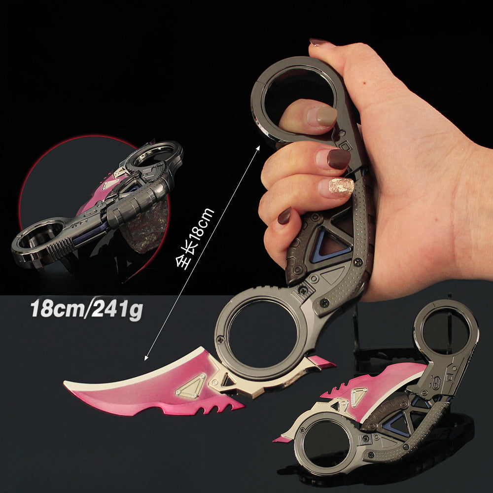 Azuiblc APEX ラプターズクロー 18cm カラムビット スパレジェ 武器モデル 実物化 武器ファン向け プレゼント お礼 武器 装備品 工芸品 塗装済み完成品武器モデル - Azuiblc