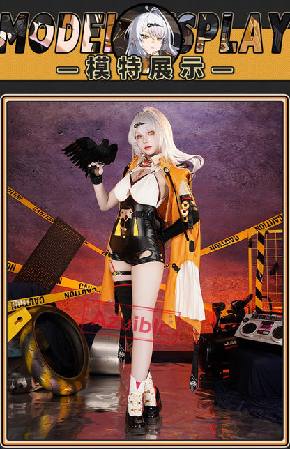 Azuiblc ゼンレスゾーンゼロ　儀玄　師匠　 Yixuan　コスプレ衣装　cosplay　イベント　人工革　シューズカバー付　Azy002 - Azuiblc