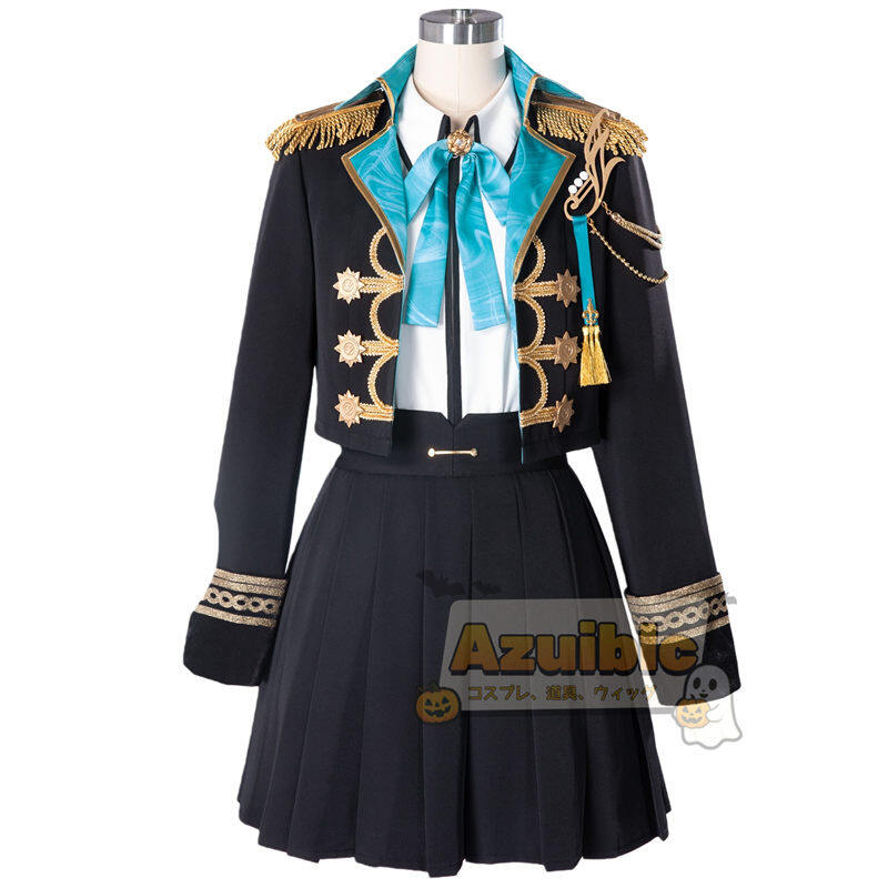 Azuiblc　プロジェクトセカイ 白石杏 コスプレ衣装 白石杏ちゃんマジ天使　コスチューム  しらいしあん ividBADSQUAD　舞台服　演出服　クリスマス - Azuiblc