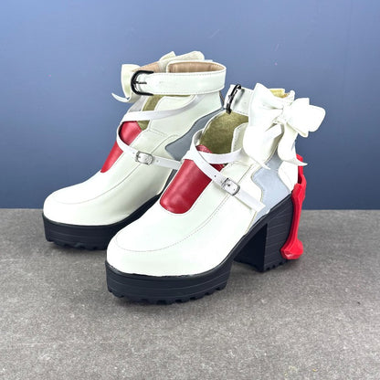 Azuiblc　アークナイツ　エンドフィールド　アルデリア　3dPLA材質パーツ　底9cm　ブーツ　シューズ　コスプレ道具