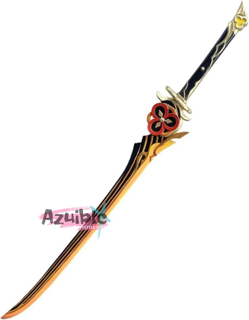 Azuiblc Genshin Impact Yuraku Misaregiri Chiori One-Handed Sword