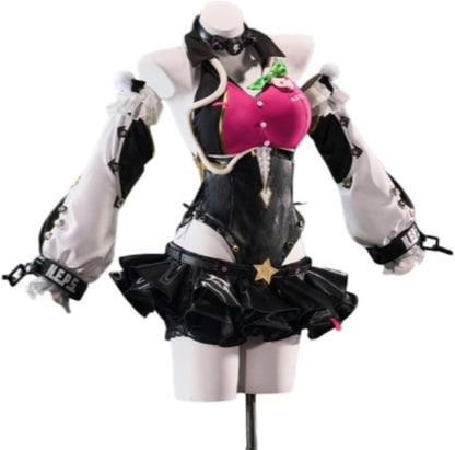 【Azuiblc】ゼンゼロ　シーシィア　コスプレ衣装  コスプレ 髪飾り 枷付き ギャル 蛇娘 蛇のシリオン 治安局都市秩序部 コスチュームセット cosplay