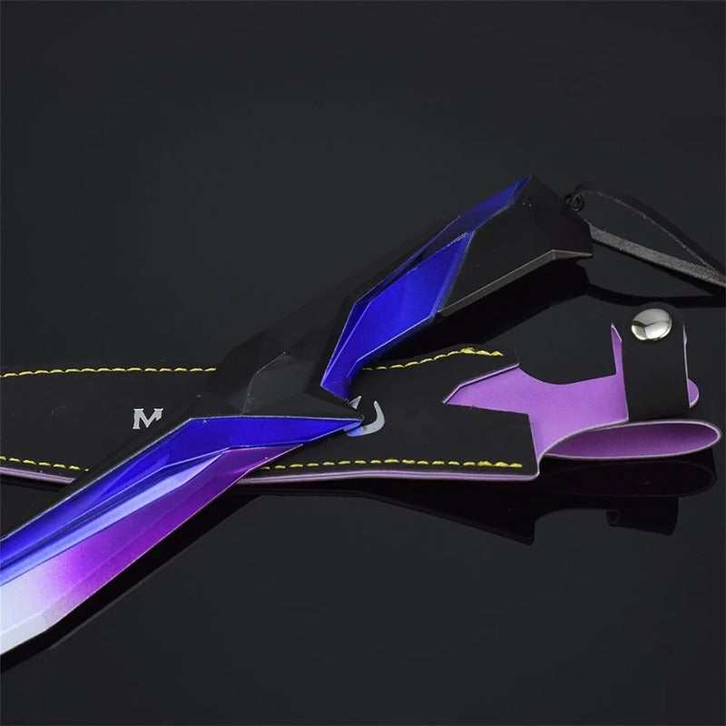 Azuiblc　VALORANT　プライム2.0 カラムビット　ミニチュア  16cm レプリカコレクション合金 インテリア装備品 ユニーク - Azuiblc