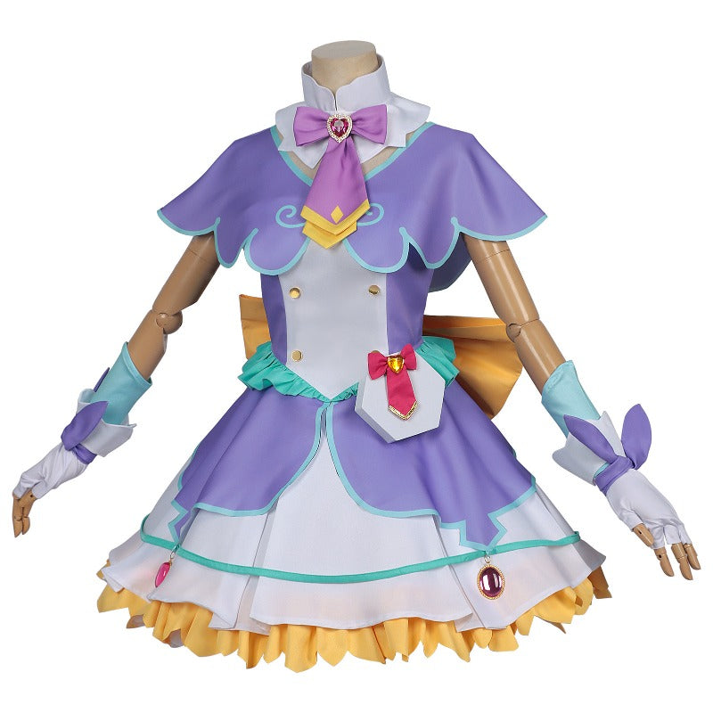 ALIce リンク 名探偵プリキュア！ コスプレ 衣装　S Azuiblc 名探偵プリキュア！明智 あんな 森亜 るるか 小林 みくる