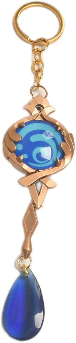 azuiblc 原神　 スカラマシュ 放浪者 神の目 　キーホルダー風 散兵 グッズ 合金 キーチェーン 観賞用 コスプレ 道具 小物 おしゃれ 人気 誕生日プレゼント ミニチュア インテリアAzd21 - Azuiblc