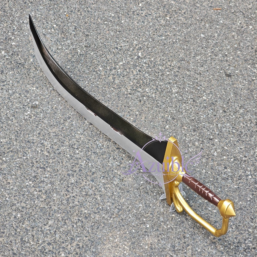 Azuiblc 無職転生 エリス コスプレ道具 剣 ソード　6cm　PU製　｜狂犬エリス・ボレアス・グレイラット 武器 小道具 撮影用