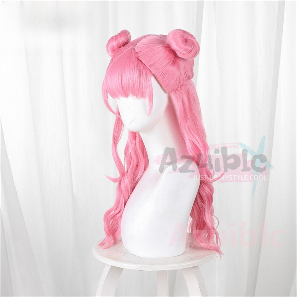 正反対な君と僕 鈴木みゆ ピンクウィッグ 60cm ロング カツラ コスプレ
