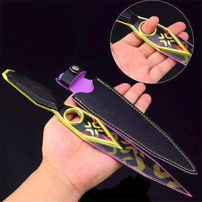 Azuiblc　VALORANT　プライム2.0 カラムビット　ミニチュア  16cm レプリカコレクション合金 インテリア装備品 ユニーク - Azuiblc