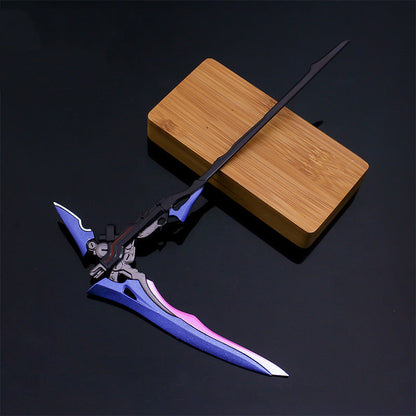 Azuiblc  崩壊スターレイル ミニチュア　22cm　ダイキャスト製　アクセサリー　武器ファン　武器モデル　mini武器　 - Azuiblc