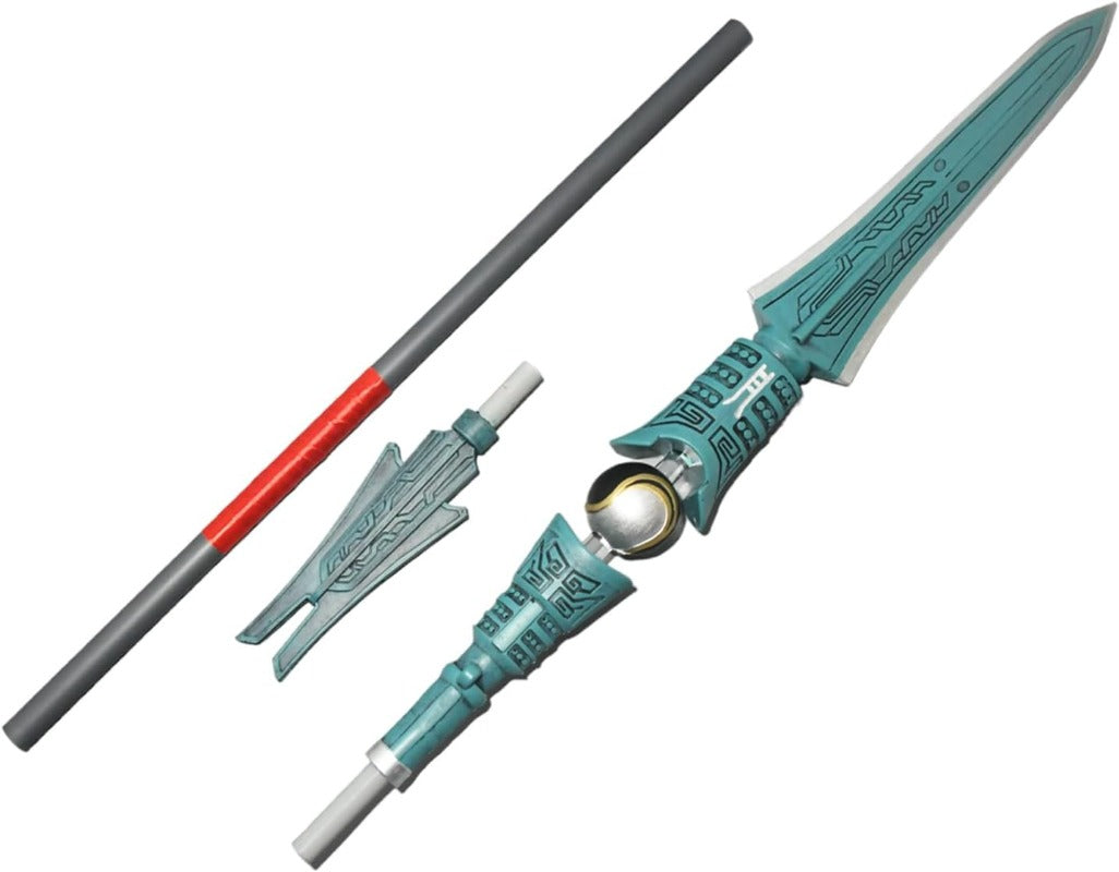 Azuiblc崩壊：スターレイル 丹恒の槍 撃雲 195CM 武器 PU製 3パーツ
