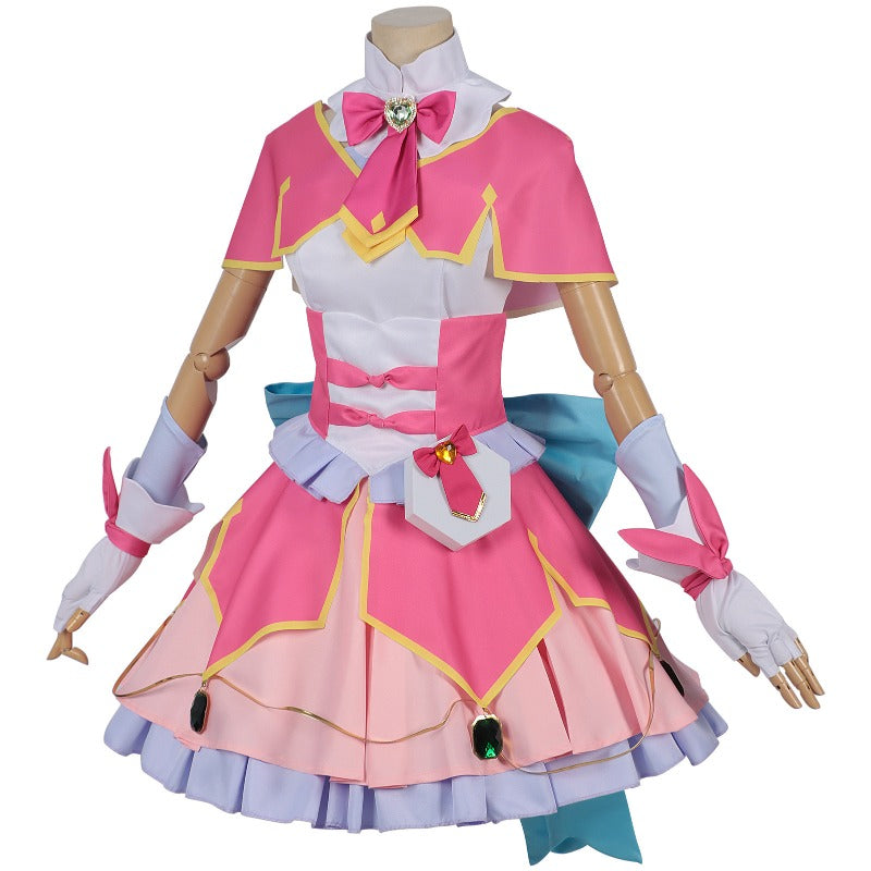 Azuiblc　名探偵プリキュア！明智 あんな  森亜 るるか　小林 みくる　コスプレ衣装　ドレス　舞台服　コスチューム