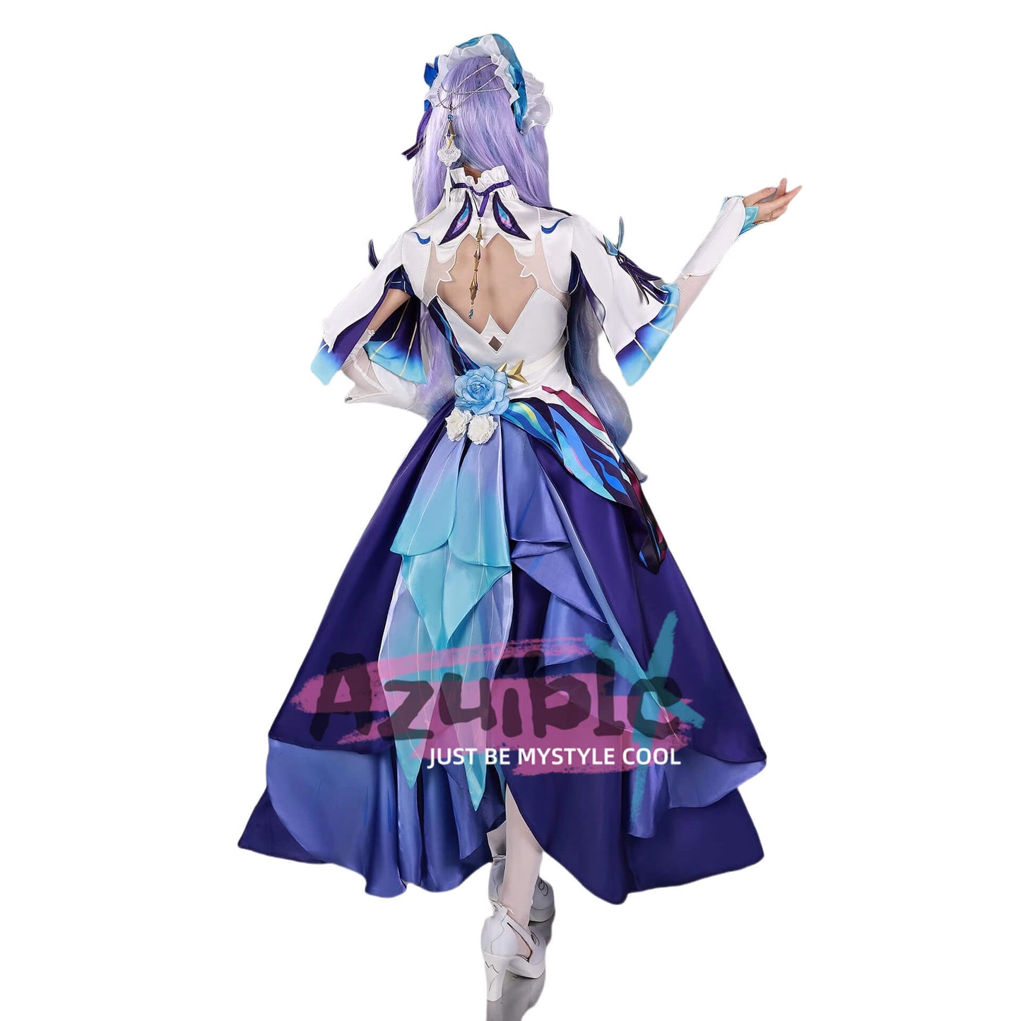 Azuiblc 鳴潮 カンタレラ コスプレ衣装　3d樹脂アクセサリー　礼服　ワンピース　コスチュームAzf14 - Azuiblc