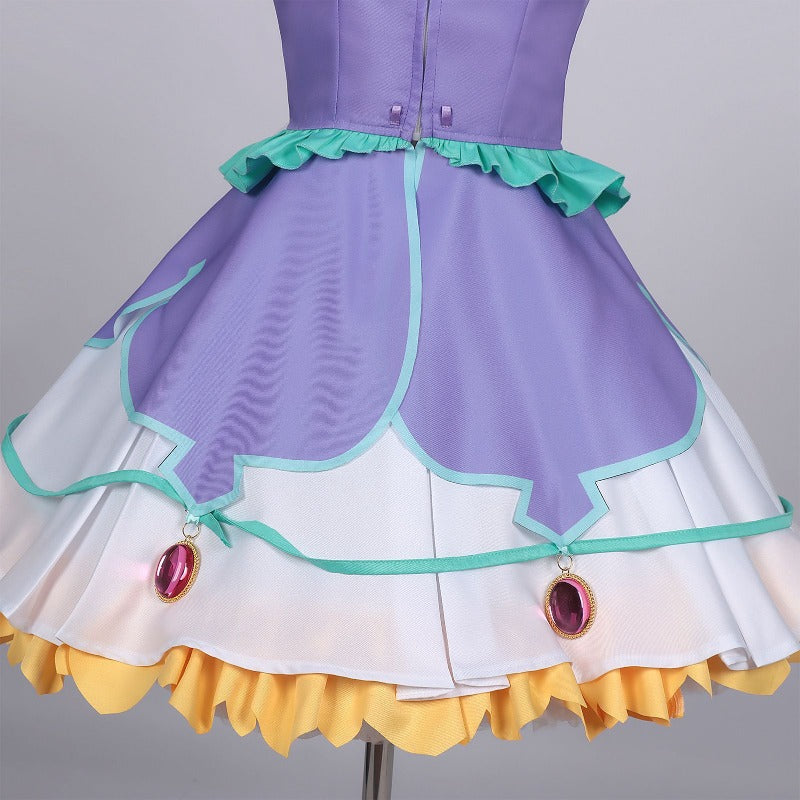 Azuiblc　名探偵プリキュア！明智 あんな  森亜 るるか　小林 みくる　コスプレ衣装　ドレス　舞台服　コスチューム