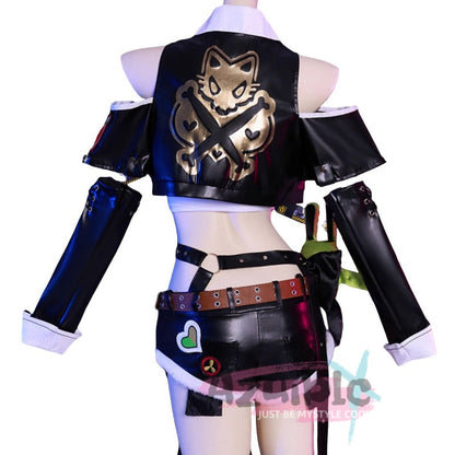 Azuiblc ゼンレスゾーンゼロ ニコ・デマラコスプレ衣装 イヤリング+ネックレス付属 ウィッグ/靴セット コスパ最強 - Azuiblc