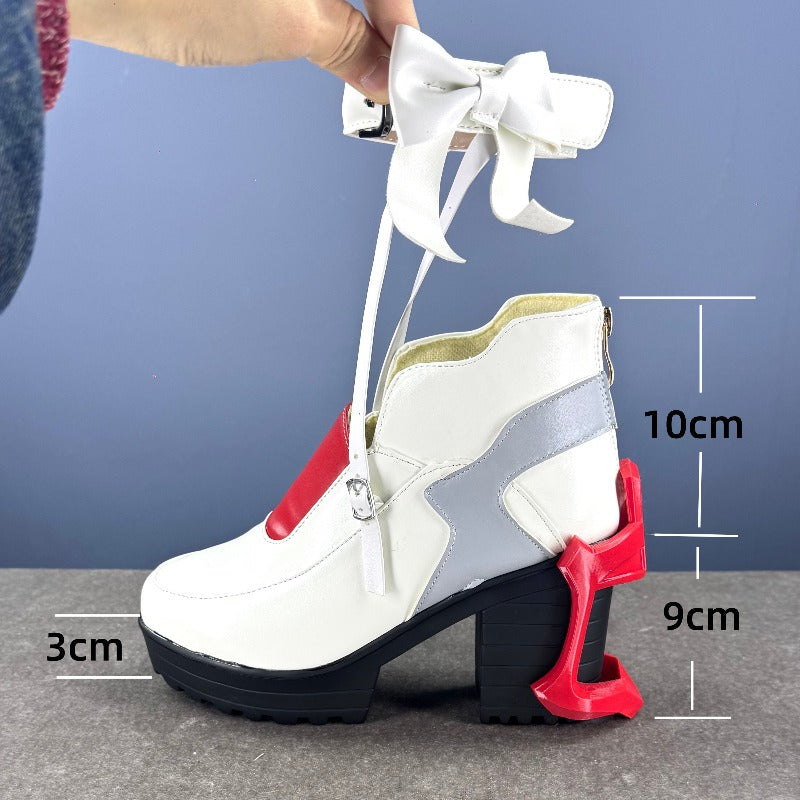 Azuiblc　アークナイツ　エンドフィールド　アルデリア　3dPLA材質パーツ　底9cm　ブーツ　シューズ　コスプレ道具