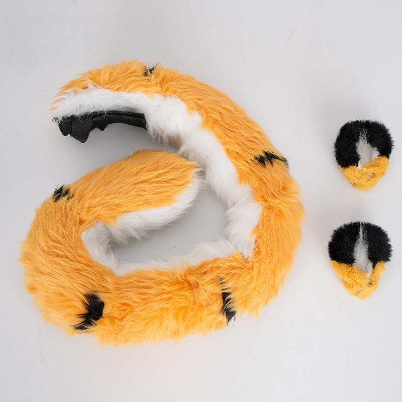 Azuiblc  ゼンレスゾーンゼロ  チー・フーフー 雲嶽山 コスプレ衣装　フーフー　可愛い　イベント　仮装　靴、爪別売り - Azuiblc